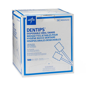 DenTips Oral Swab, Untreated, Adult
