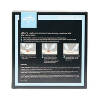 Medline IoPlex Iodophor Foam Dressing 2" x 2"