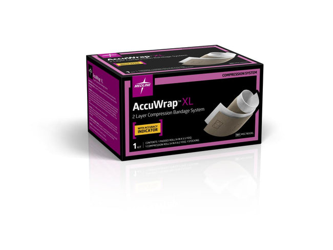 Medline Accuwrap 2-Layer Compression System Extra Large Regular