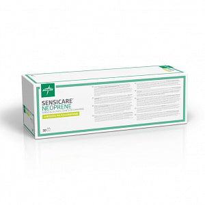 SensiCare Sterile Powder-Free Neoprene Surgical Glove Brown - 5.5