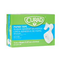 CURAD Paper Surgical Tape 0.5" x 10 yd.