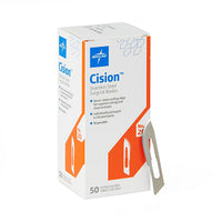 Medline Sterile Stainless-Steel Surgical Blade Size 20