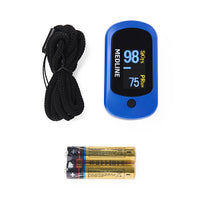 Medline One-Piece Finger Pulse Oximeter