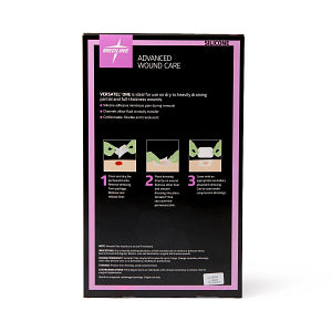Medline Versatel One Silicone Wound Contact Layer Dressing 8" x 12"