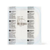 Medline Exuderm LP Low-Profile Thin Hydrocolloid Wound Dressing 4" x 4"