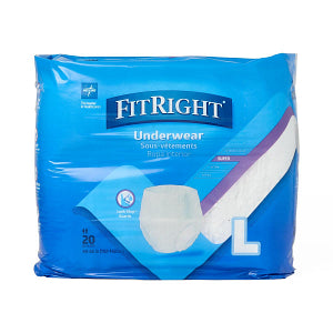 FitRight Super Adult Incontinence Underwear - L 40"-56"