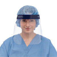 Medline Full-Length Faceshield with Foam and Elastic Band Full Length 7.5"
