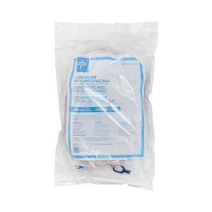 Medline Urine Meter Blunt Cannula Metal clamp