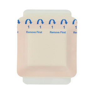 Medline Optifoam Adhesive Foam Dressing 4" x 4"