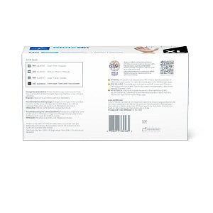 Glide-On Powder-Free Vinyl Exam Glove Clear - XL