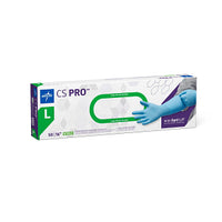CS PRO Powder-Free Nitrile Exam Glove Extended Cuff 16" Blue - Large
