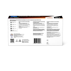 Critical Response Powder-Free Nitrile Exam Glove Orange - Extra Large