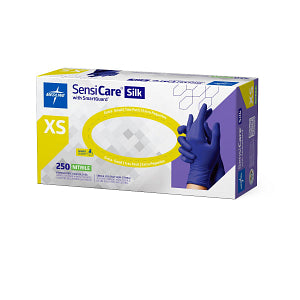 SensiCare Silk Powder-Free Nitrile Exam Glove -XS