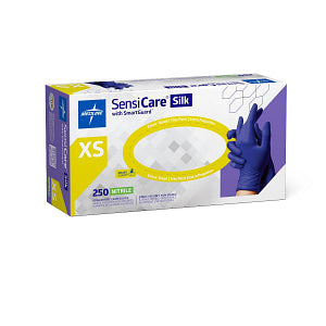 SensiCare Silk Powder-Free Nitrile Exam Glove -XS