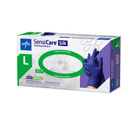 SensiCare Silk Powder-Free Nitrile Exam Glove - L
