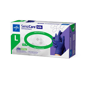 SensiCare Silk Powder-Free Nitrile Exam Glove - L
