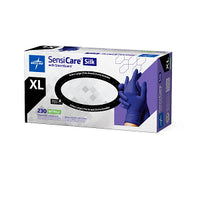 SensiCare Silk Powder-Free Nitrile Exam Glove - XL