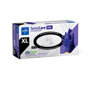 SensiCare Silk Powder-Free Nitrile Exam Glove - XL