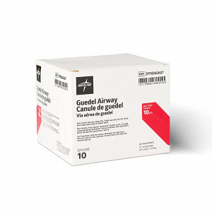 Medline Color-Coded Guedel Airway Red 100mm