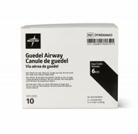 Medline Color-Coded Guedel Airway Black 60 mm
