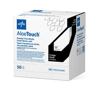 AloeTouch Sterile Powder-Free Nitrile Exam Glove Extended Cuff 12" Green - Extra Large