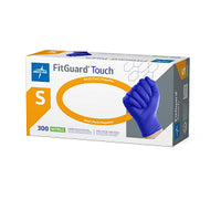 FitGuard Touch Powder-Free Nitrile Exam Glove Blue - S