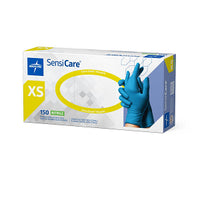 SensiCare Powder-Free Nitrile Exam Glove Blue - XS