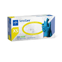 SensiCare Powder-Free Nitrile Exam Glove Blue - XS
