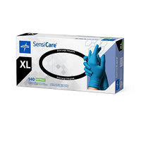 SensiCare Powder-Free Nitrile Exam Glove Blue - XL