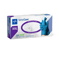 SensiCare Powder-Free Nitrile Exam Glove Blue - XXL