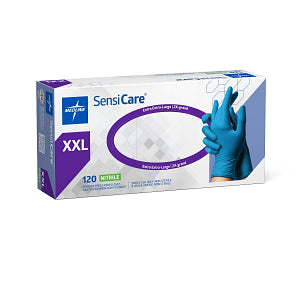 SensiCare Powder-Free Nitrile Exam Glove Blue - XXL