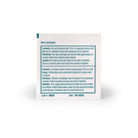 LORIS Large Alcohol Swabs 104-01 detail
