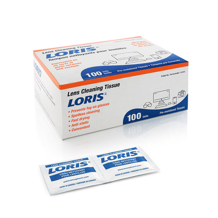 LORIS Lens Cleaning Tissue