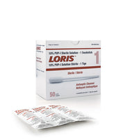 LORIS 10% PVP-I Antiseptic Sterile Solution - 1 Swabstick