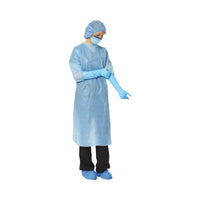 Medline Heavy-Weight Polyethylene-Film Gown Regular