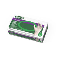 CURAD Powder-Free Latex Exam Glove Beige Large