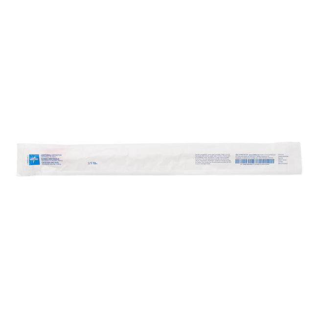 Medline Clear Vinyl Urinary Intermittent Catheter 6" 16 Fr