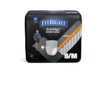 FitRight ActiveEdge Underwear for Men - S/M 28"-40"