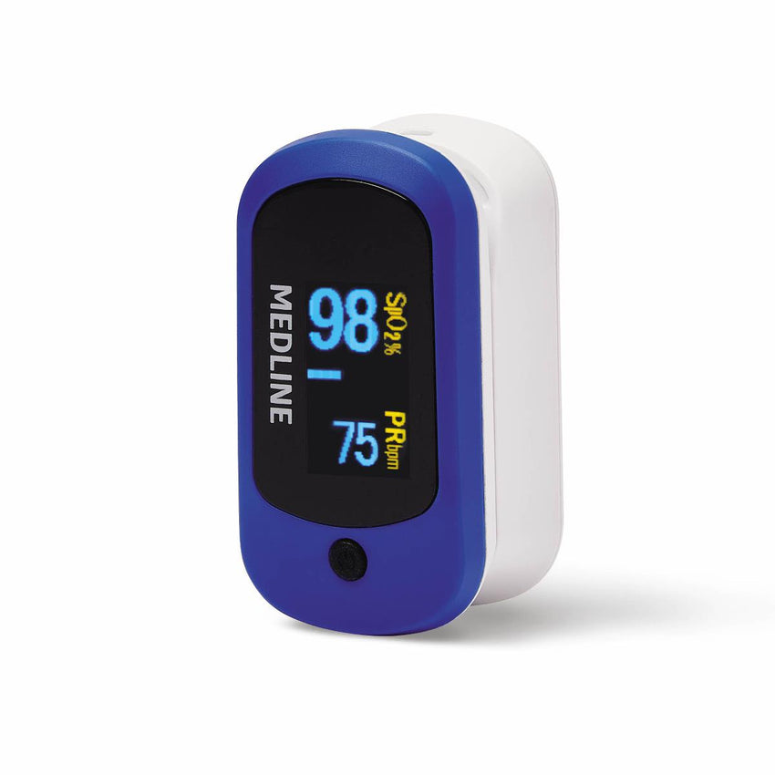 Medline One-Piece Finger Pulse Oximeter
