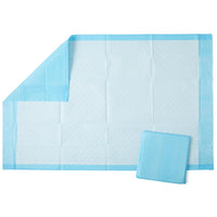 Medline Protection Plus Single-Use Underpad - 23" x 36" Blue Moderate Absorbency