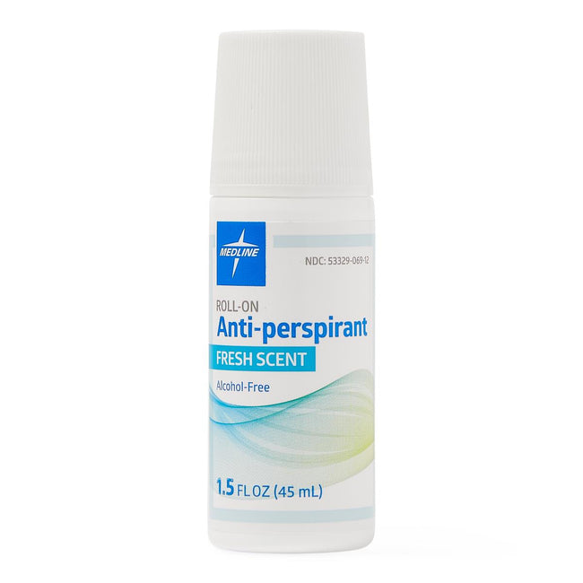 Medline MedSpa Roll-On Antiperspirant/Deodorant 45 mL Bottle