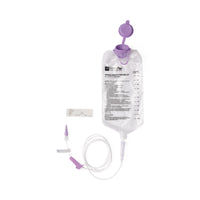 EntraFlo Gravity Feeding Bag Set with ENFit Connector 1L bag