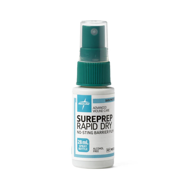 Medline SurePrep Rapid-Dry Skin Protectant 28 mL Spray Bottle Protectant
