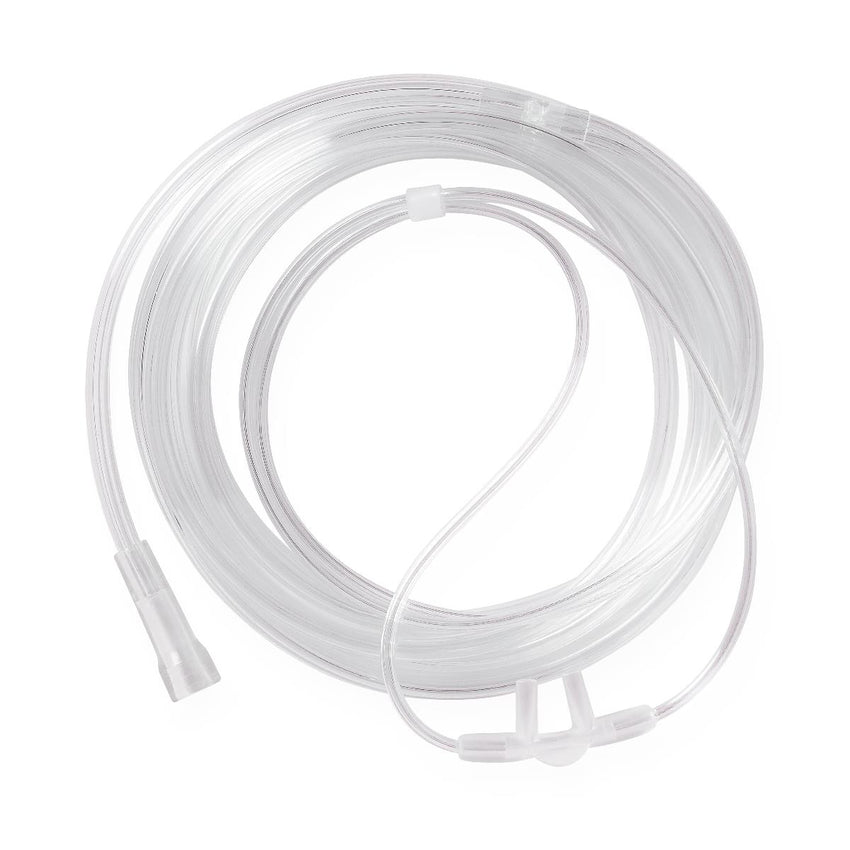 Medline Economy Soft-Touch Oxygen Nasal Cannula with Connector Adult with Tubing 7'