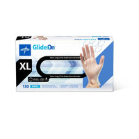 Glide-On Powder-Free Vinyl Exam Glove Clear - XL