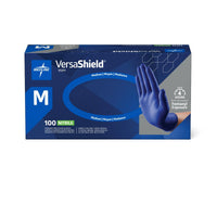 VersaShield Powder-Free Nitrile Exam Glove Blue - M