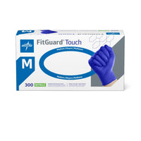 FitGuard Touch Powder-Free Nitrile Exam Glove Blue - M