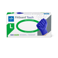 FitGuard Touch Powder-Free Nitrile Exam Glove Blue - L