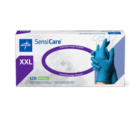 SensiCare Powder-Free Nitrile Exam Glove Blue - XXL