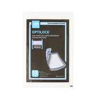 Medline OptiLock Non-Adhesive Super Absorbent Wound Dressing 8" x 12"